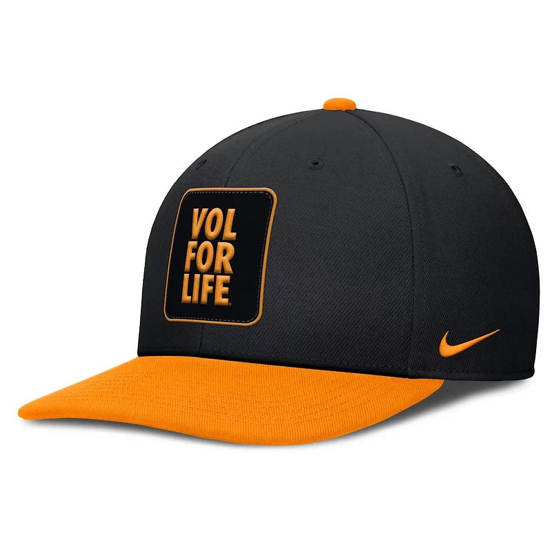 Nike Tennessee Orange Tennessee Volunteers 2025 Sideline Campus Pro Local Snapback Hat