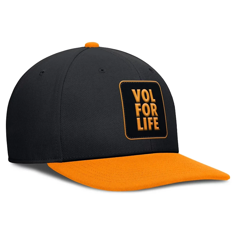 Nike Tennessee Orange Tennessee Volunteers 2025 Sideline Campus Pro Local Snapback Hat