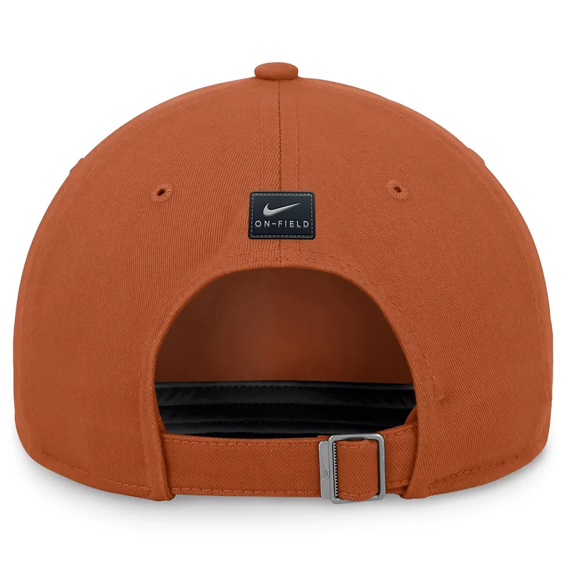 Nike Texas Longhorns 2024 On-Field Club Adjustable Hat