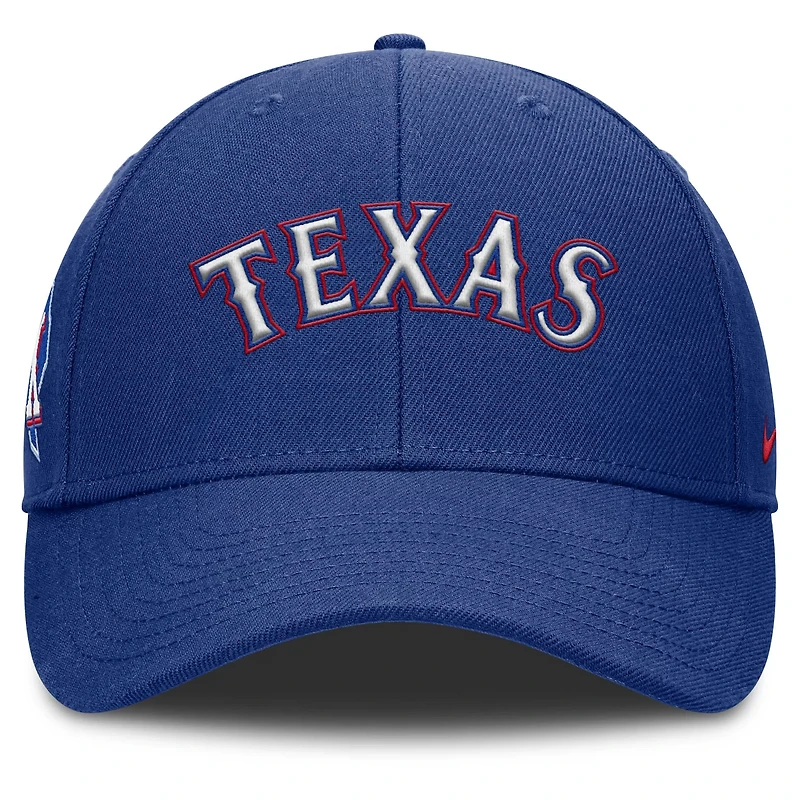 Nike Texas Rangers Rise Gaberdine Adjustable Hat