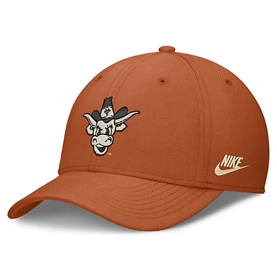 Nike Texas Longhorns Dri-FIT Vintage Rise Swooshflex Flex Hat