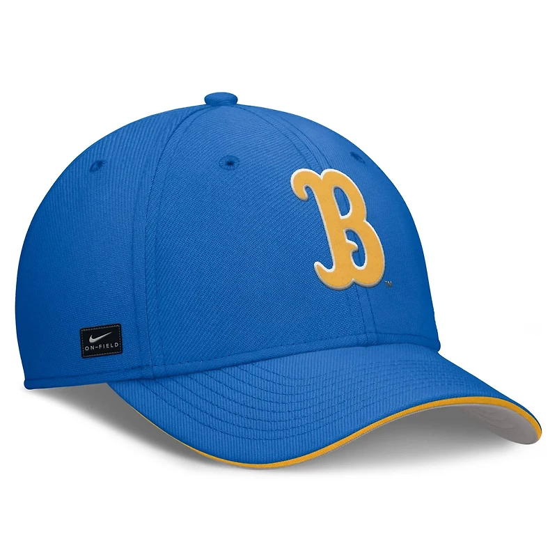 Nike UCLA Bruins 2025 Dugout Coaches Rise Swoosh Performance Flex Hat