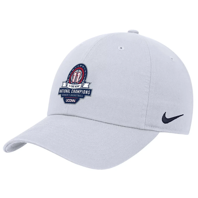 Nike UConn Huskies 11-Time NCAA Champions Club Adjustable Hat