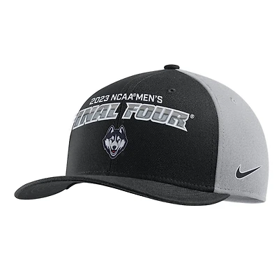 Nike UConn Huskies 2023 NCAA Basketball Tournament March Madness Final Four Regional Champions Locker Room Adjustable Hat