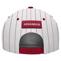Nike University of Arkansas Pinstripe Mascot Snapback Cap