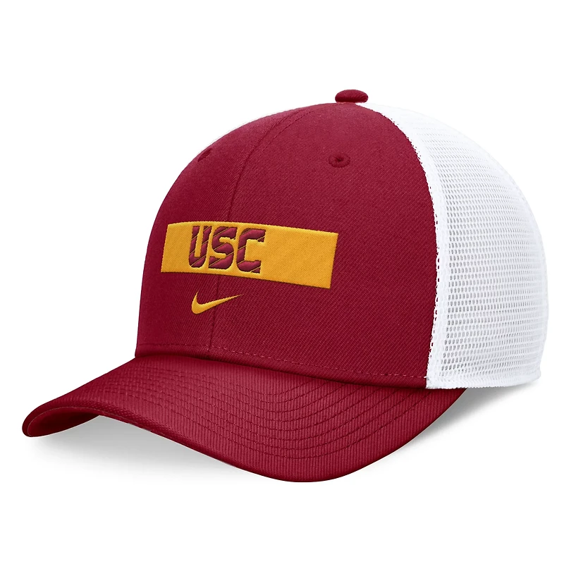 Nike USC Trojans 2024 Sideline Trucker Adjustable Hat
