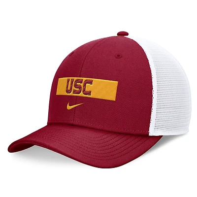 Nike USC Trojans 2024 Sideline Trucker Adjustable Hat