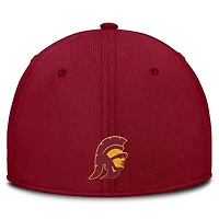 Nike USC Trojans 2025 Dugout Coaches Rise Swoosh Performance Flex Hat
