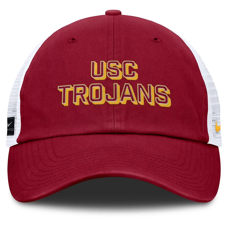 Nike USC Trojans 2025 Gameday On-Field Club Adjustable Trucker Hat