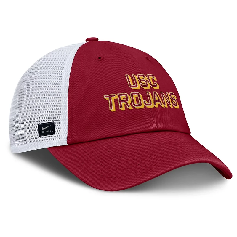 Nike USC Trojans 2025 Gameday On-Field Club Adjustable Trucker Hat