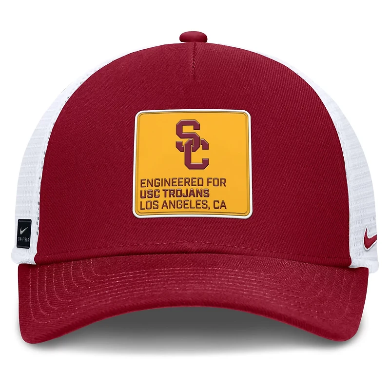 Nike USC Trojans 2025 On-Field Rise Engineered Trucker Adjustable Hat