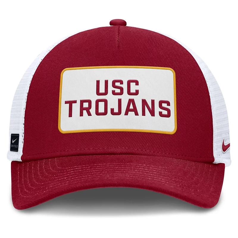 Nike USC Trojans 2025 On-Field Rise Patch Trucker Adjustable Hat