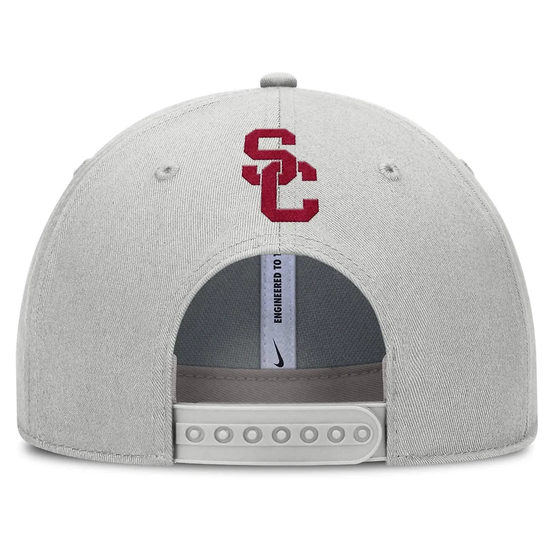 Nike USC Trojans 2025 Sideline Dust Pinched Rise Adjustable Hat