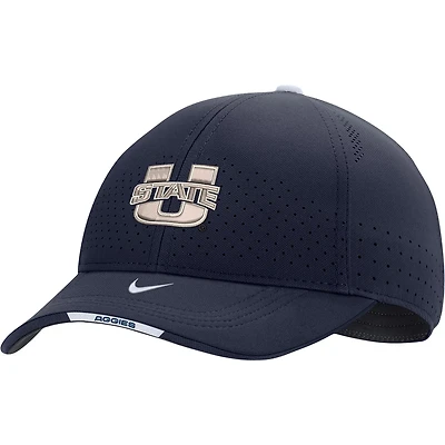 Nike Utah State Aggies 2022 Sideline Classic99 Swoosh Performance Flex Hat