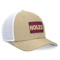 Nike Vegas /White Florida State Seminoles Local Rise Trucker Adjustable Hat