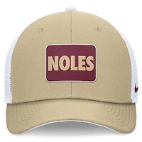Nike Vegas /White Florida State Seminoles Local Rise Trucker Adjustable Hat