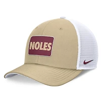 Nike Vegas /White Florida State Seminoles Local Rise Trucker Adjustable Hat