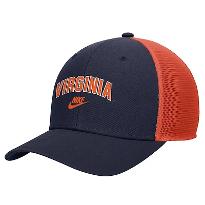 Nike Virginia Cavaliers Vintage Arch Rise Performance Trucker Adjustable Hat