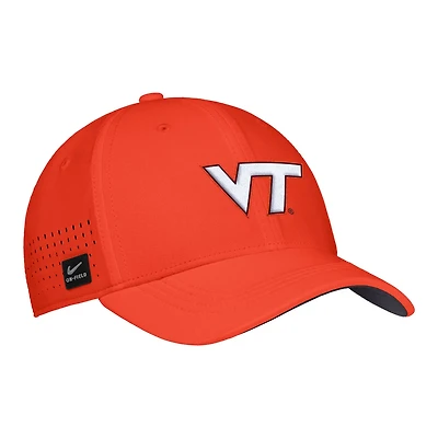 Nike Virginia Tech Hokies 2025 On-Field Performance Flex Hat