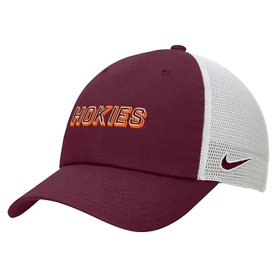 Nike Virginia Tech Hokies On-Field Club Adjustable Trucker Hat