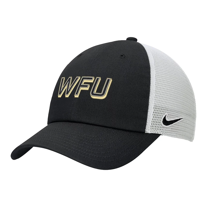 Nike Wake Forest Demon Deacons On-Field Club Adjustable Trucker Hat