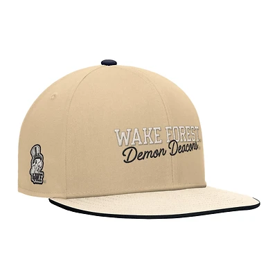 Nike Wake Forest Demon Deacons Vintage Script Pro Dri-FIT Snapback Hat
