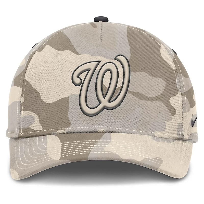 Nike Washington Nationals Camo Pack Rise Adjustable Hat