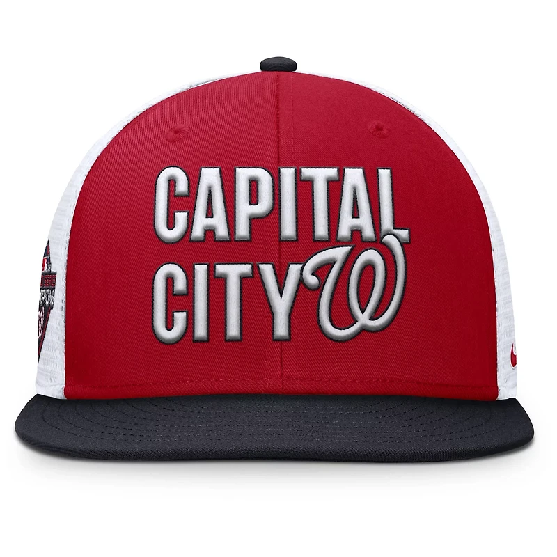 Nike Washington Nationals Pro Trucker Snapback Hat