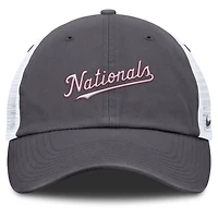 Nike Washington Nationals Wordmark Club Adjustable Trucker Hat