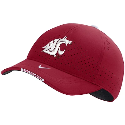 Nike Washington State Cougars 2022 Sideline Classic99 Swoosh Performance Flex Hat