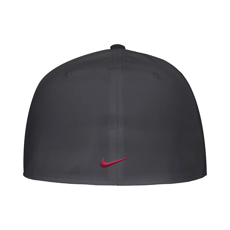 Nike Washington State Cougars On-Field Baseball Performance Fitted Hat