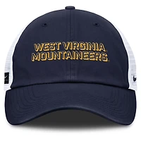 Nike West Virginia Mountaineers 2025 Gameday On-Field Club Adjustable Trucker Hat