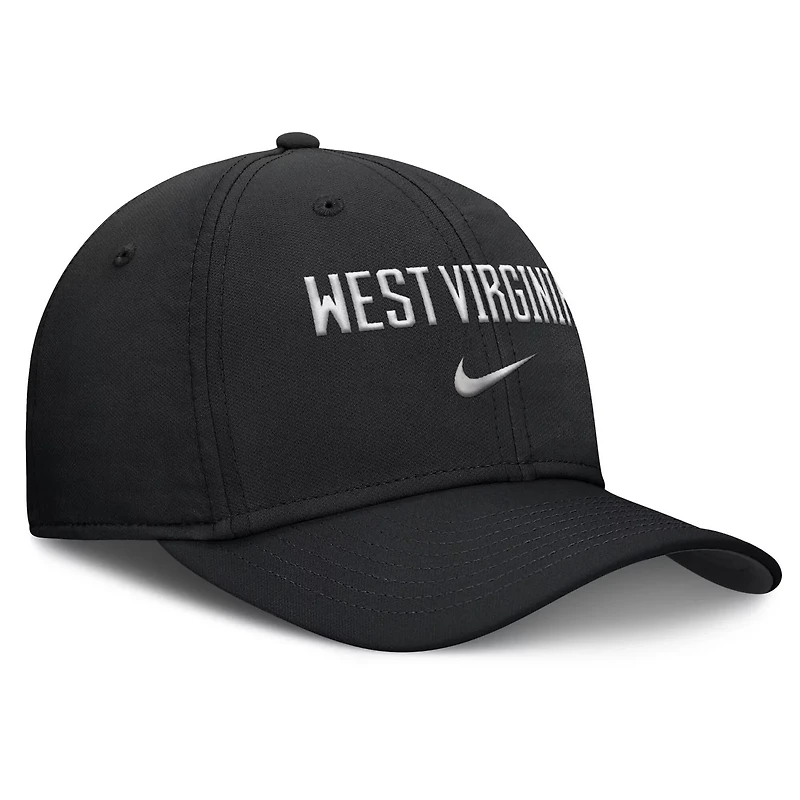 Nike West Virginia Mountaineers Alternate Logo Rise Dri-FIT Flex Hat