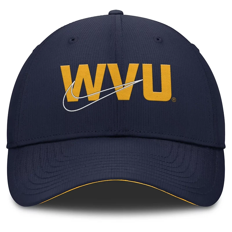 Nike West Virginia Mountaineers Club Prep Performance Adjustable Hat