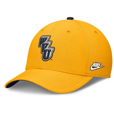 Nike West Virginia Mountaineers Legacy Rise Performance Flex Hat