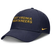 Nike West Virginia Mountaineers Rise Practice Adjustable Hat