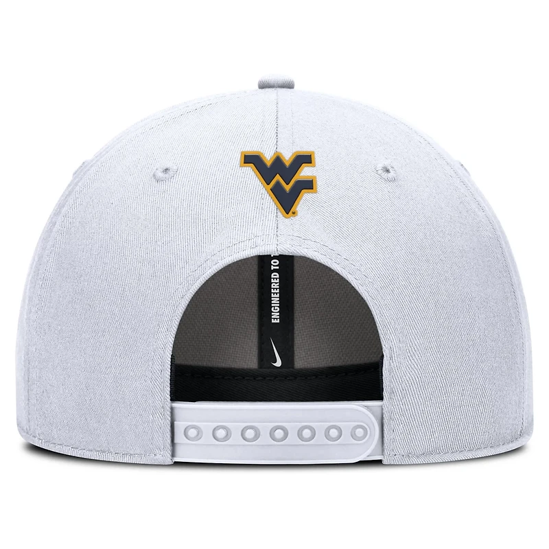 Nike West Virginia Mountaineers Rise Practice Adjustable Hat