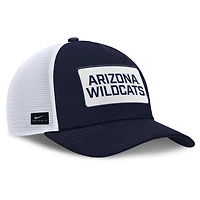 Nike White Arizona Wildcats 2025 On-Field Rise Patch Trucker Adjustable Hat