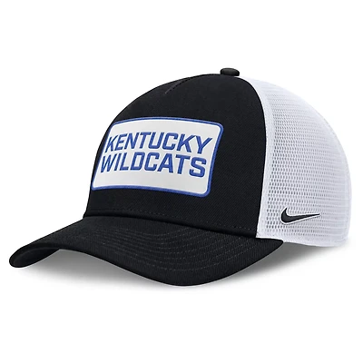 Nike White Kentucky Wildcats 2025 On-Field Rise Patch Trucker Adjustable Hat