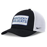 Nike White Kentucky Wildcats 2025 On-Field Rise Patch Trucker Adjustable Hat