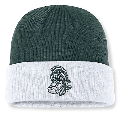 Nike White Michigan State Spartans Legacy Terra Cuffed Knit Hat
