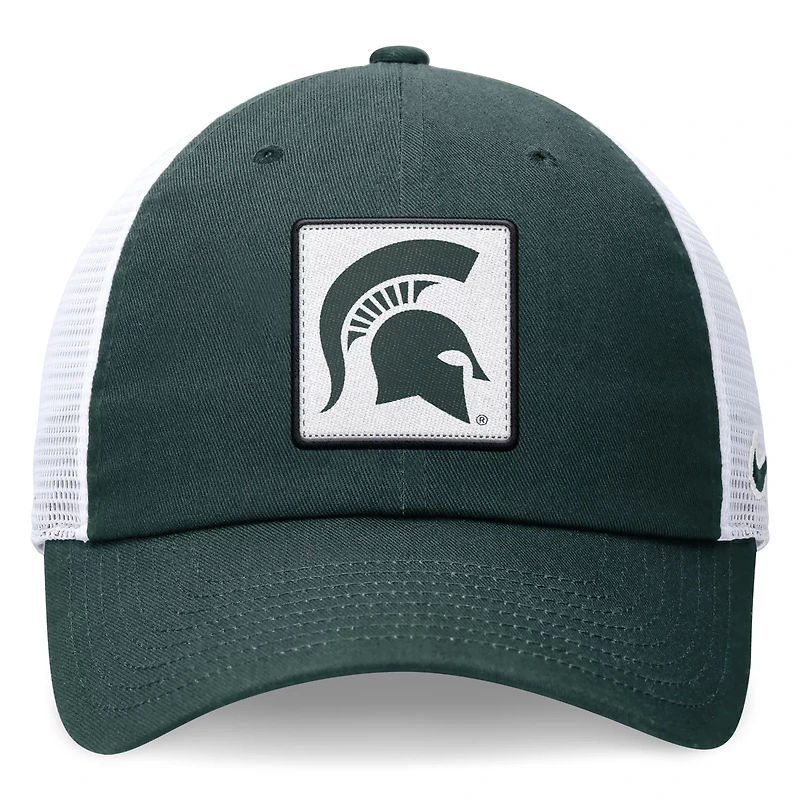 Nike White Michigan State Spartans Primetime Club Trucker Adjustable Hat