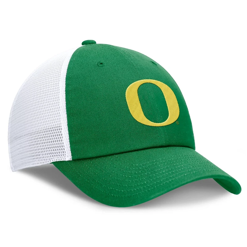 Nike White Oregon Ducks Club Trucker Adjustable Hat