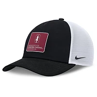 Nike White Stanford Cardinal 2025 On-Field Rise Engineered Trucker Adjustable Hat