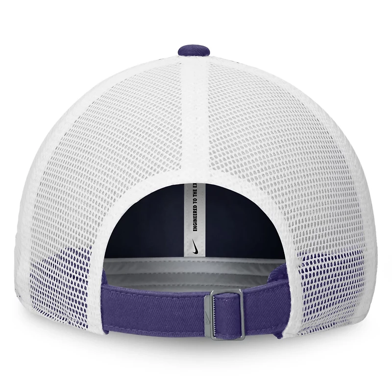 Nike White Tampa Bay Rays Rise Adjustable Trucker Hat