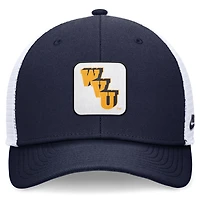 Nike White West Virginia Mountaineers Legacy Rise Mascot Trucker Adjustable Hat