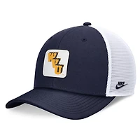 Nike White West Virginia Mountaineers Legacy Rise Mascot Trucker Adjustable Hat