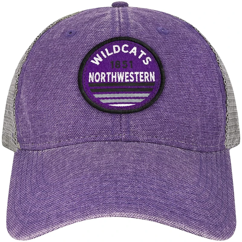 Northwestern Wildcats Sunset Dashboard Trucker Snapback Hat