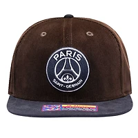 Paris Saint-Germain Cognac Snapback Hat