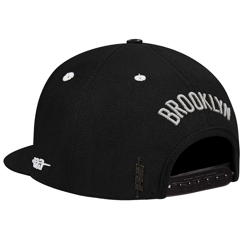 Pro Standard Brooklyn Nets French Terry Snapback Hat